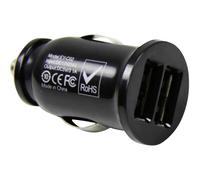 HP Autozubehör Caricabatterie da auto 20506 Spina di carica USB Duo 12V