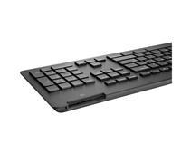 HP Business Slim v2 Smartcard Keyboard - Tastatur mit Chipkartenleser - DE Layout (QWERTZ) (A71J9AA#ABD)