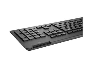 HP Bus Slim v2 Smart Card Usb Keyboard Tastiera QWERTY A71J9AA#ABD