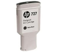 HP 727 C1Q12A, Cartuccia Originale HP, Compatibile con Stampanti HP DesignJet Serie T2500, T1500 & T900 e con HP 727 Testina di Stampa DesignJet, Nero Opaco