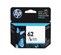 Hp C2P06AEBL 62 cartuccia per stampanti ink-jet colore ciano, magente e giallo