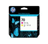 HP - C9406A - Hp - Testina di stampa originale - 70 - Magenta - Giallo - C9406A - 130ml - HPC9406A - Conf. da 1 Pz. - C9406A