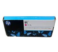 HP Cartuccia di inchiostro pigmentato magenta originale DesignJet 91 da 775 ml