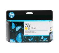 HP CART INK GIALLO DESIGNJET 738
