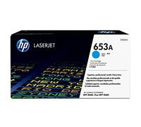 HP 653A CF321A, Cartuccia Toner Originale HP da 16000 Pagine, Compatibile con le Stampanti HP LaserJet Enterprise MFP M680, Flow MFP M680, Ciano
