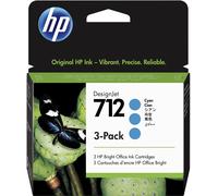 HP Cartucce 712 DesignJet Studio T650 T630 T250 T230 Studio Steel Original