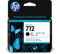 Hp cartuccia di inchiostro nero originale designjet 712 da 80 ml