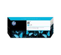 HP Cartuccia inchiostro dye ciano 81 680 ml NEW