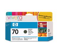 HP Cartuccia inchiostro nero opaco DesignJet 70, 130 ml