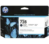 Hp cartuccia inchiostro nero opaco designjet 728 da 130 ml