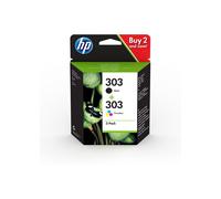 Hp - Cartuccia ink originale- 303 - C/M/Y/K - 3YM92AE - C/M/Y 165 pag / K 200 pa