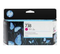 HP Cartuccia Magenta 738 (498N6A) Originale per Plotter DesignJet 72ml