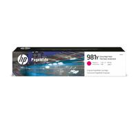 HP 981Y L0R14A, Cartuccia Originale da 16000 Pagine, Elevata Capacità, Compatibile con le Stampanti PageWide Serie Enterprise Color 556 e Serie Enterprise Color Flow MFP 586z, Magenta