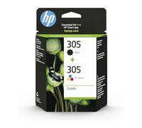 HP CARTUCCIA ORIGINALE 305 BIPACK NERO + COLORI 6ZD17AE NUOVA