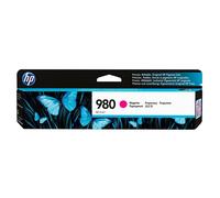 HP 980 Magenta, Cartuccia Inchiostro Originale | Compatibile con a Getto di Inchiostro HP OfficeJet Enterprise Color Serie X555 e X585, 6600 pagine (D8J08A)