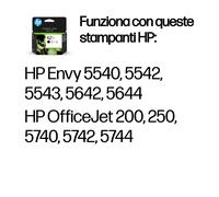 HP Cartuccia originale inchiostro nero ad alta capacità 62XL