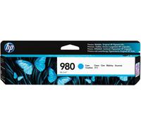 HP 980 Ciano, Cartuccia Inchiostro Originale | Compatibile con a Getto di Inchiostro HP OfficeJet Enterprise Color Serie X555 e X585, 6600 pagine (D8J07A)