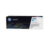 HP 312A CF381A, Cartuccia Toner Originale HP da 2700 Pagine, Compatibile con la Stampante LaserJet Pro MFP M476, Ciano