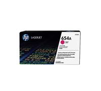 HP 654A CF333A, Cartuccia Toner Originale da 2000 Pagine, Compatibile con la Stampante LaserJet Enterprise M651, Magenta
