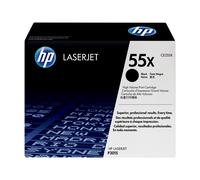 Originale HP Toner 55X CE255X Nero per Laserjet P 3011 3015D Neutro Schachte