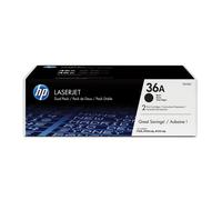 HP - CB436AD - Hp - Confezione 2 Toner originale - 36A - Nero - B436AD - 2.000 pag cad - HPCB436AD - Conf. da 1 Pz. - CB436AD