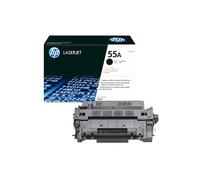 HP CE255A 55A TONER ORIGINALE BK NERO 6000 pagine