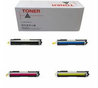 HP CE310-CE313A 126A Canon 729 KIT 4 5 TONER COMPATIBILI NO OEM 1200 pagine