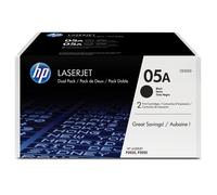 HP - CE505D - Hp - Confezione 2 Toner originale - 05A - Nero - CE505D - 2.300 pag cad - HPCE505D - Conf. da 1 Pz.