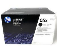 HP CE505XD HP 05X PACCO DOPPIO ORIGINALE NERO HP LASERJET P2050/P2055D/P2055DN