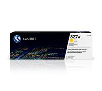 HP CF302A 827A Original LaserJet Toner Cartridge, Yellow, Single Pack Standard Y