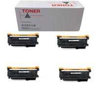 HP CF330X-CF333A 654X 654A KIT 4 5 TONER COMPATIBILI NO OEM 20500/15000 pagine