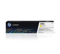 HP CF352A 130A Original LaserJet Toner Cartridge, Yellow, Single Pack