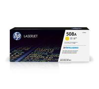 HP CF362A 508A Original LaserJet Toner Cartridge, Yellow, Single Pack Standard Y