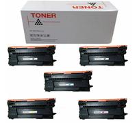 HP CF470X-CF473X 657X KIT 4 5 TONER COMPATIBILI NO OEM 28000/23000 pagine