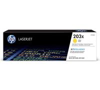 HP CF542X 203X High Yield Original LaserJet Toner Cartridge, Yellow, Single Pack