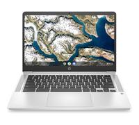 HP Chromebook 14a-na0019nl Intel® Celeron® N4020 35,6 cm (14'') Full HD 4 GB LPDDR4-SDRAM 64 GB eMMC Wi-Fi 5 (802.11ac) ChromeOS Argento HP