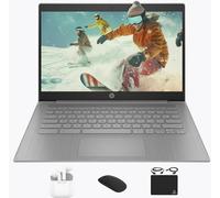 HP Chromebook 2025 Flagship - Laptop HD da 14 pollici per studenti aziendali, CPU Celeron N4120 a 4 core, 4 GB di RAM, 564 GB di memoria (64 GB eMMC + 500 GB Ext), webcam, WiFi, batteria lunga