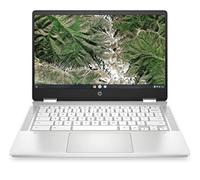 HP Chromebook x360 - Computer portatile da 14" Touch, Intel Celeron N4120, 4 GB DDR4 di RAM, 64 GB eMMC, Intel UHD Graphics 600, Sistema operativo ChromeOS, Tastiera QWERTZ, Germini, Bianco