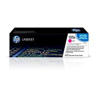 HP 125A CB543A Cartuccia Toner Originale, da 1400 Pagine, Compatibile con Stampanti HP ColorLaserJet Serie CM1300, CP1200, CM1300 e CP1500, Magenta