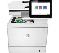 HP Color LaserJet Enterprise Flow M578c 7ZU85A, Stampante Multifunzione A4, Stampa Fronte/Retro Automatica a colori, 38 ppm, USB, Gigabit Ethernet, Smart, Display Touch a colori da 20,3 cm, Bianca