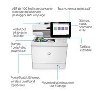 HP Color LaserJet Enterprise Flow Stampante multifunzione Enterprise Color LaserJet Flow M578c, Stampa, copia, scansione, fax,