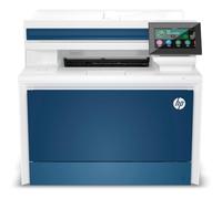HP Color LaserJet Pro MFP 4302dw 4RA83F, Stampante Multifunzione A4, Stampa Fronte e Retro Automatico, 33 ppm B/N e a Colori, USB, Wi-Fi, Ethernet, Copia, Scansiona, ADF Schermo Touch da 4,3", Blu