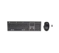 HP Combinazione di tastiera e mouse wireless ricaricabili multidispositivo 720 (