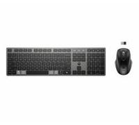 HP Combinazione di tastiera e mouse wireless ricaricabili multidispositivo 725 (