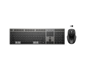 HP Combinazione di tastiera e mouse wireless ricaricabili multidispositivo 725 - Nouvo