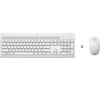 HP Tastiera e mouse wireless 230 Bianco