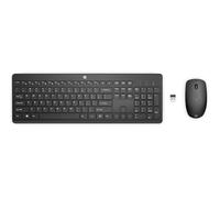 HP - COMBO TASTIERA E MOUSE wireless 230 - Nero