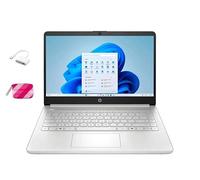 HP Computer portatile aziendale per studenti 2025, processore Intel N150 (fino a 3,6 GHz), 16 G RAM, 128 GB di memoria, schermo LED da 14 pollici, ufficio 1 anno 365, Windows 11 Home, argento, con