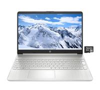 HP Computer portatile da 15,6", Full HD 1920 x 1080 IPS, Intel Core i5-1135G7, 8 GB di RAM, SSD PCIe NVMe da 512 GB, Windows 11 Home, argento, scheda SD Alpacatec da 32 GB