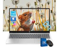 HP Computer portatile FHD Touchscreen da 15,6" | Intel i7-1355U di 13a generazione (10-Core, fino a 5 GHz) | RAM da 32 GB | SSD da 2 TB | Iris Xe Graphics | Win 11 Pro | Batteria lunga | Wi-Fi 6 | W